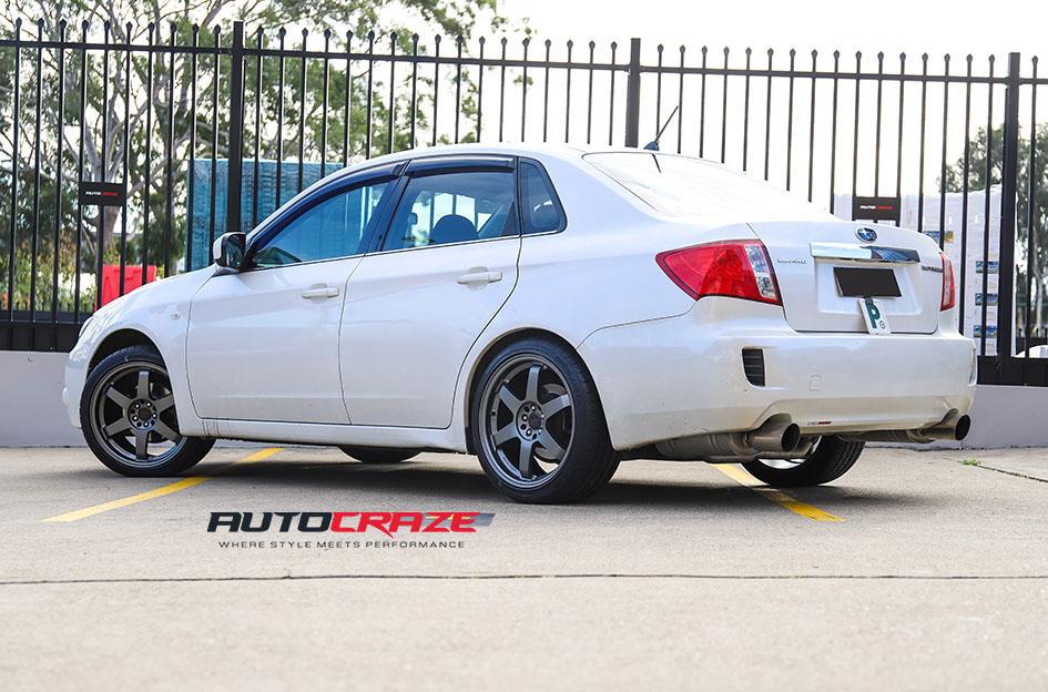 SUBARU WRX DRIFTER GUN METAL MATTE